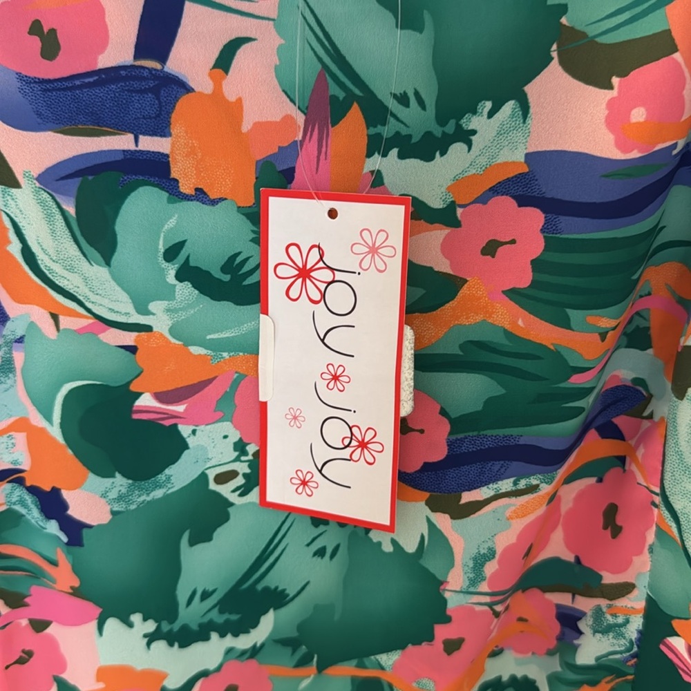 Joy Joy Floral Ric Rac Dress - Picture 3 of 3